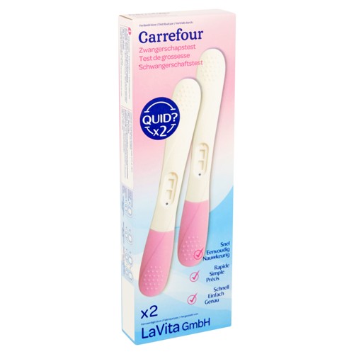 Carrefour Test de Grossesse Quid? x2
