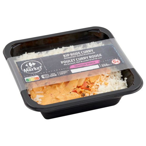 Carrefour The Market Traiteur World Poulet Curry Rouge 350 g