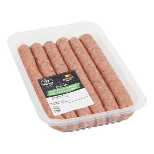Carrefour The Market Chipolata aux Fines Herbes 0.420 kg
