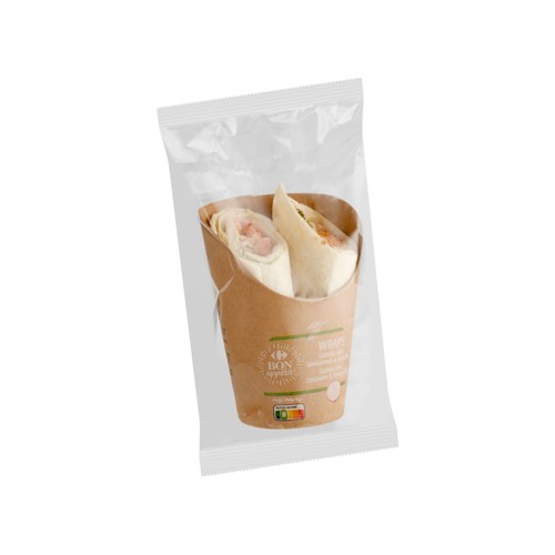 Carrefour Bon Appétit! Wraps Saumon Fumé, Concombre & Fromage Frais 210 g