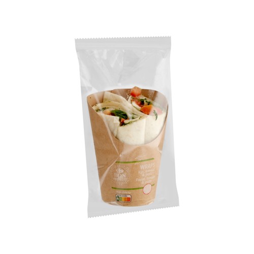 Carrefour Bon Appétit! Wraps Poulet, Tomate & Pesto 200 g