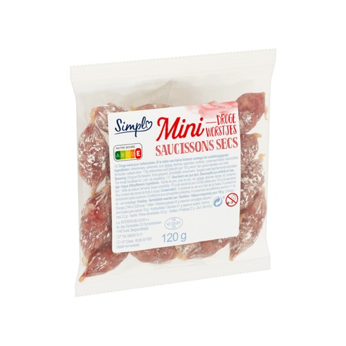 Simpl Mini Saucissons Secs 120 g