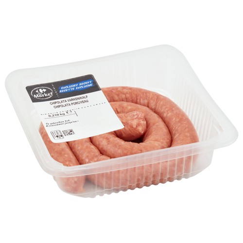 Carrefour The Market Chipolata Porc/Veau 0.210 kg