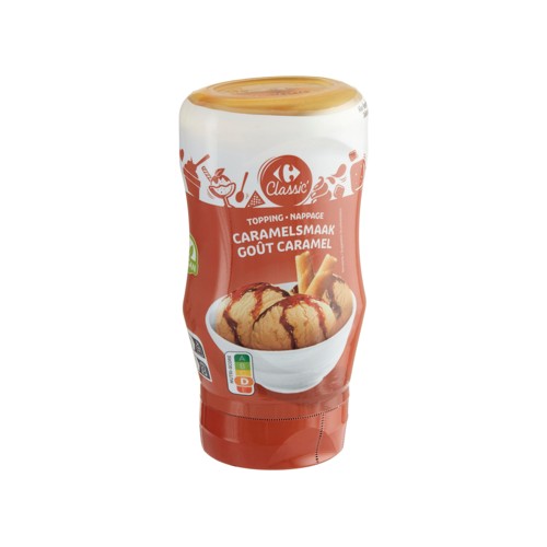 Carrefour Classic'' Nappage Goût Caramel 375 g