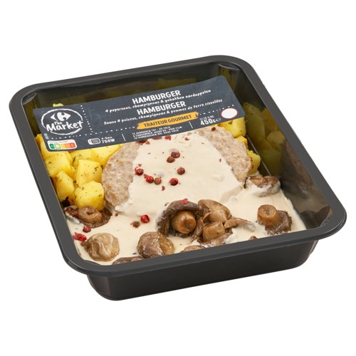 Carrefour The Market Traiteur Gourmet Hamburger 450 g