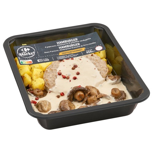 Carrefour The Market Traiteur Gourmet Hamburger 450 g