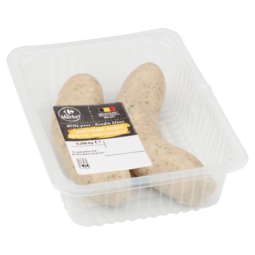 Carrefour The Market Boudin Blanc Recette Traditionnelle 0.280 kg