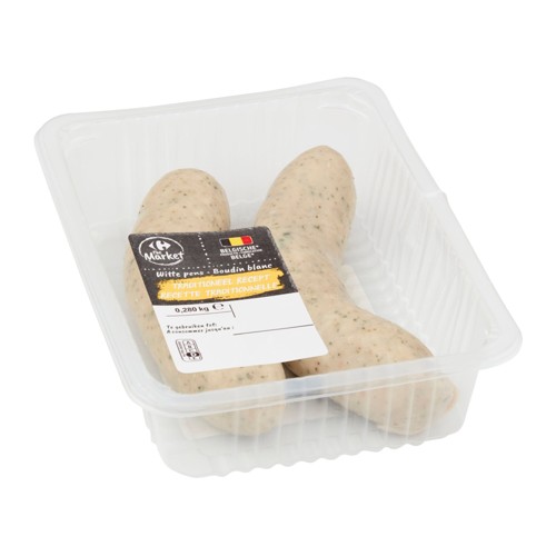 Carrefour The Market Boudin Blanc Recette Traditionnelle 0.280 kg