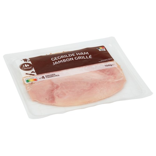 Carrefour Classic'' Jambon Grillé 150 g