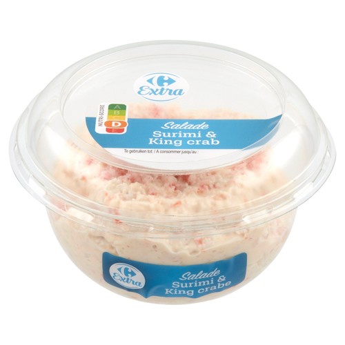 Carrefour Extra Salade Surimi & King Crab 120 g