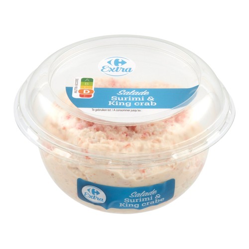 Carrefour Extra Salade Surimi & King Crab 120 g