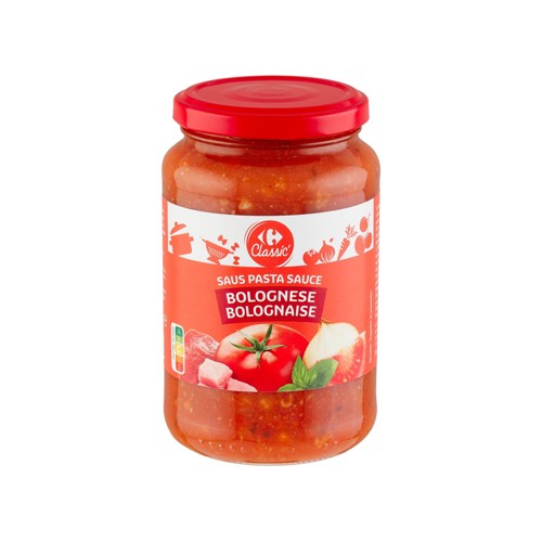 Carrefour Classic'' Pasta Sauce Bolognaise 415 g