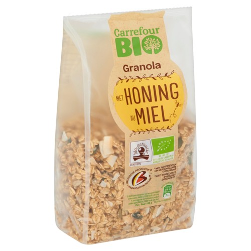 Carrefour Bio Granola au Miel 375 g