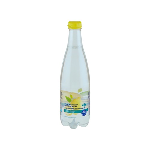 Carrefour Eau Aromatisée Pétillante Citron & Verveine 50 cl