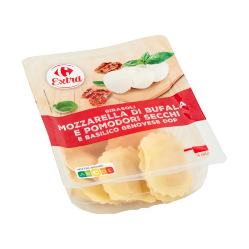 Carrefour Extra Girasoli Mozzarella di Bufala e Pomodori Secchi 250 g