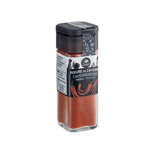 Carrefour Classic'' Poivre de Cayenne Moulu 35 g