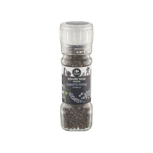 Carrefour Classic'' Poivre Noir Grains 45 g