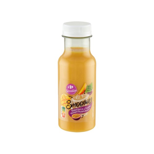 Carrefour Sensation Smoothie Mangue-Fruit de la Passion 250 ml