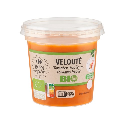 Carrefour Bio Bon Appétit! Velouté Tomates Basilic 300 ml
