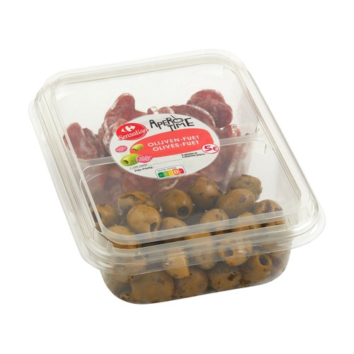Carrefour Sensation Apero Time Olives-Fuet 240 g