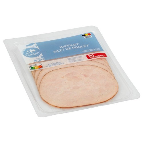 Carrefour Classic'' Filet de Poulet 100 g