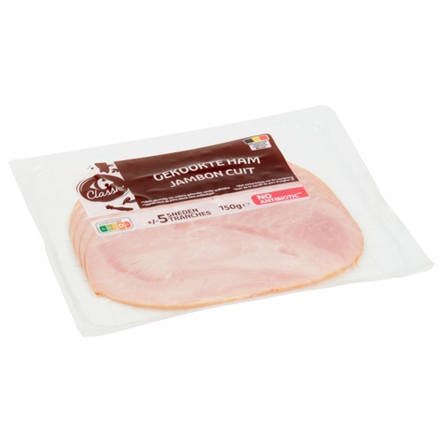 Carrefour Classic'' Jambon Cuit 150 g