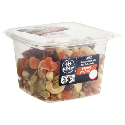 Carrefour Nuts & Fruits Baking Mix Noix, Fruits & Graines 160g