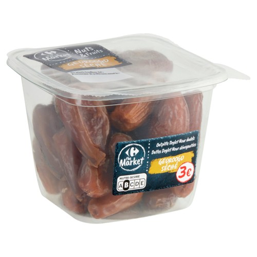 Carrefour The Market Dattes Deglet Nour Séchées et Dénoyautées 250 g
