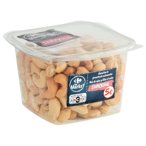 Carrefour The Market Nuts & Fruits Noix de Cajou Grillées Salées 200g