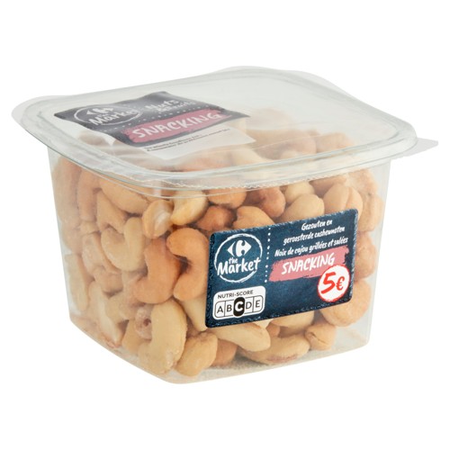 Carrefour The Market Nuts & Fruits Noix de Cajou Grillées Salées 200g
