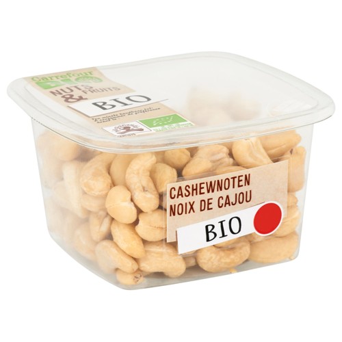 Carrefour Bio Nuts & Fruits Bio Noix de Cajou 160 g
