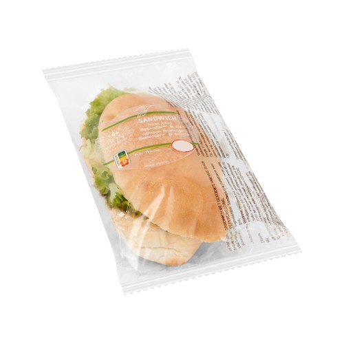 Carrefour Sandwich Jambon Fromage Beemster & Salade 125 g