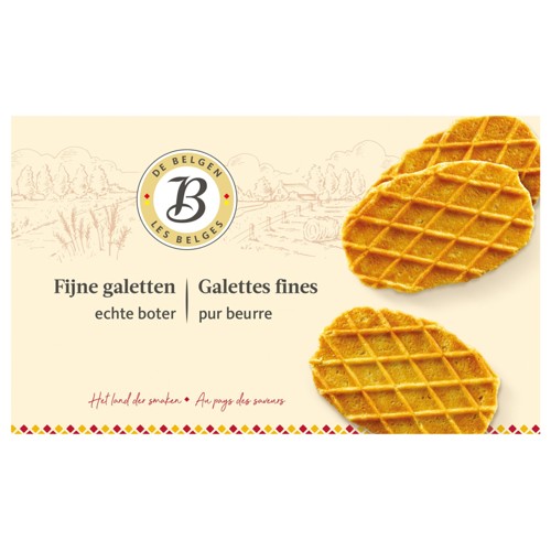 Les Belges Galettes Fines Pur Beurre 250 g