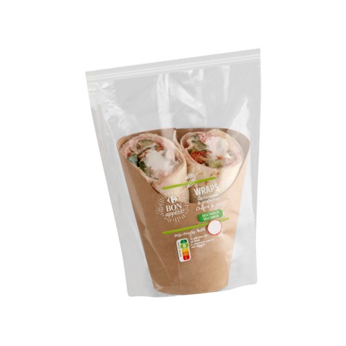 Carrefour Bon Appétit! Wraps Chèvre & Noix 240 g