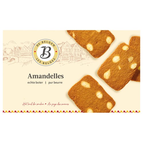 Les Belges Amandelles Pur Beurre 175 g