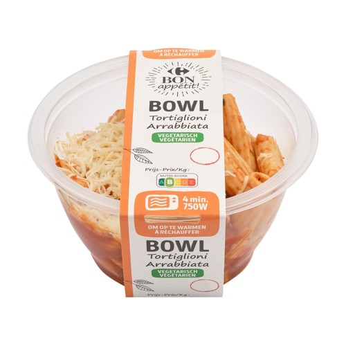 Carrefour Bon Appétit! Bowl Tortiglioni Arrabbiata 350 g