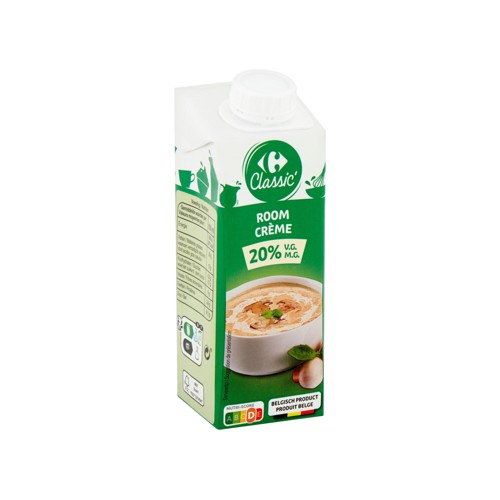 Carrefour Classic'' Crème 20% M.G. 250 ml