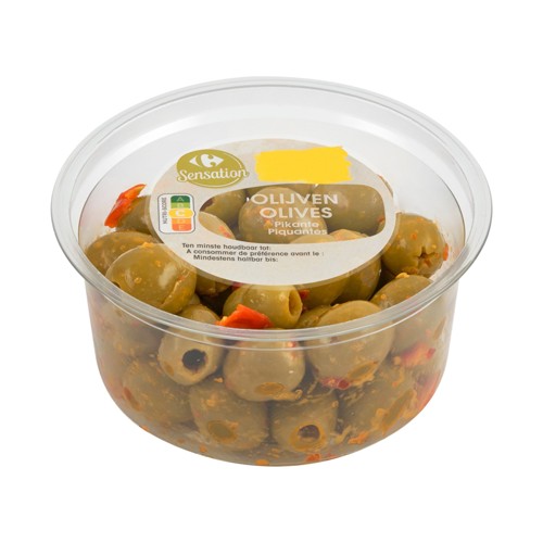 Carrefour Sensation Olives Piquantes 150 g