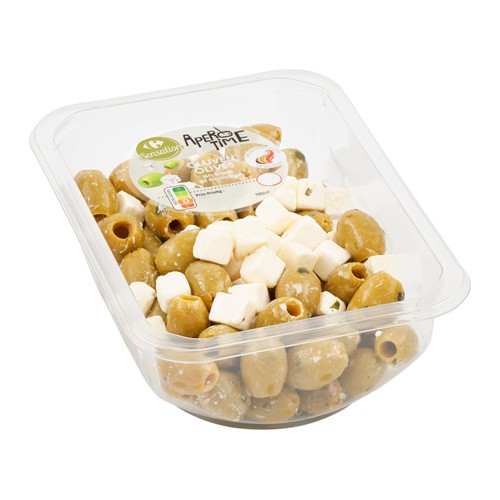 Carrefour Sensation Apero Time Olives et Fromage 400 g