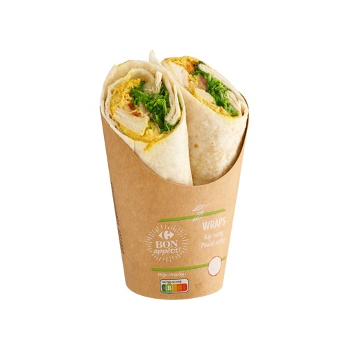 Carrefour Bon Appétit! Wraps Poulet Curry 230 g