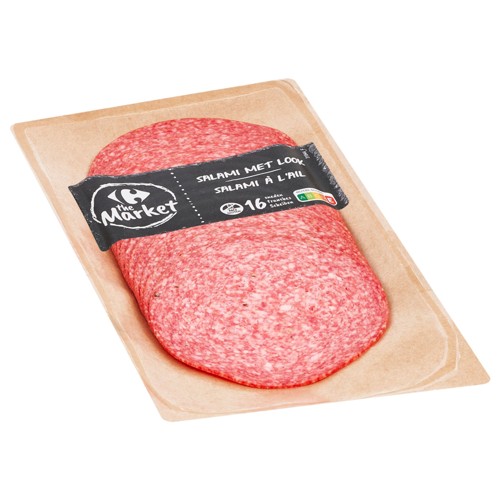 Carrefour The Market Salami à l''Ail 16 Tranches 150 g