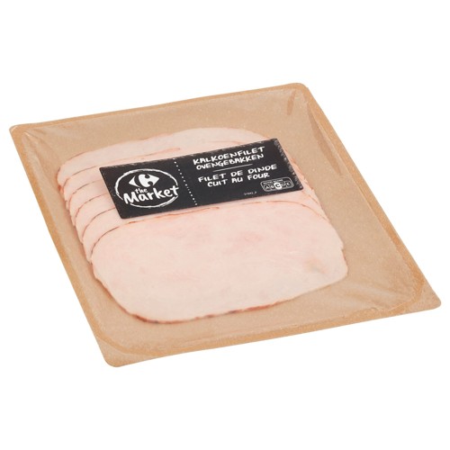 Carrefour Filet de Dinde Cuit au Four 120 g