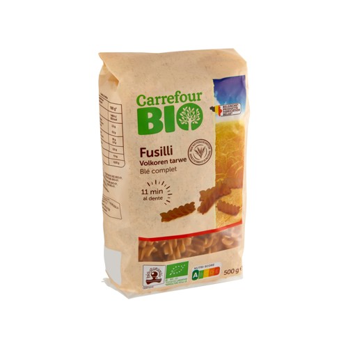 Carrefour Bio Fusilli Blé Complet 500 g