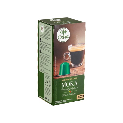 Carrefour Extra Moka 20 Pièces 104 g