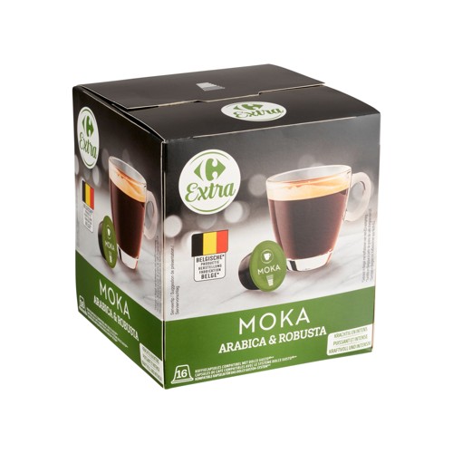 Carrefour Extra Moka Arabica & Robusta 16 x 7 g