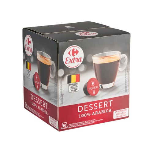 Carrefour Extra Dessert 100% Arabica 16 x 7 g