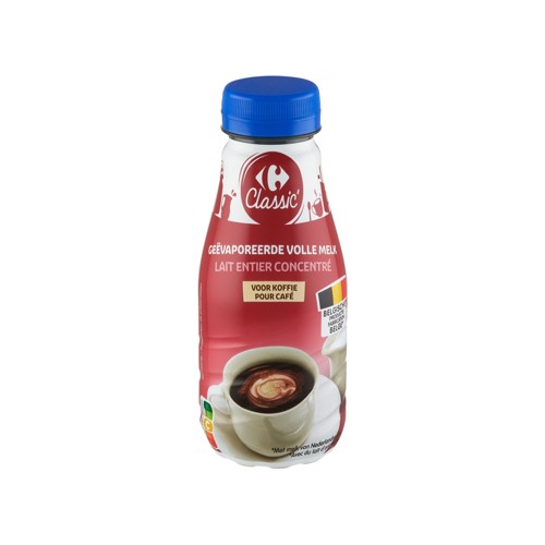 Carrefour Classic'' Lait Entier Concentré 188 ml