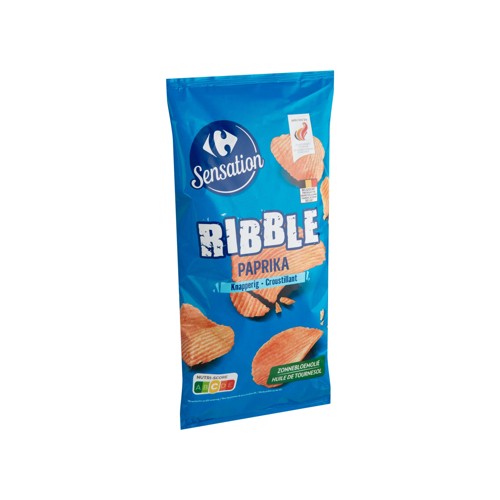 Carrefour Sensation Ribble Paprika Croustillant 250 g