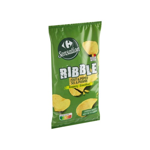 Carrefour Sensation Ribble Sel & Poivre 250 g