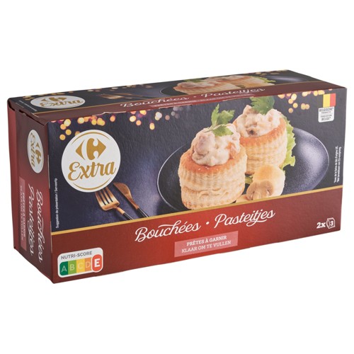 Carrefour Extra Bouchées Prêtes à Garnir 6 Pièces 150 g